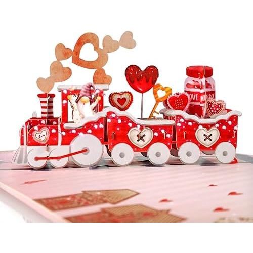 Tren del Amor - 6x8 pulgadas