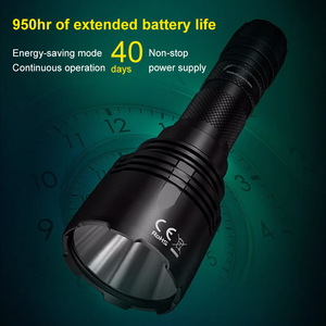 Công nghiệp không thấm nước USB có thể sạc <span class=keywords><strong>l</strong></span>ại IP68 Spotlight tìm kiếm cứu hộ Đèn pin 618M chùm khoảng cách 1000 Lumens Độ sáng cao - Product Image 6