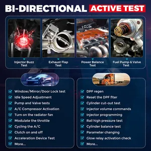 Recentemente lanciato X-431 PRO3S + SmartLink HD 12V in auto 24V strumento diagnostico camion, scanner OBD2 automatico, strumento officina meccanica - Product Image 4