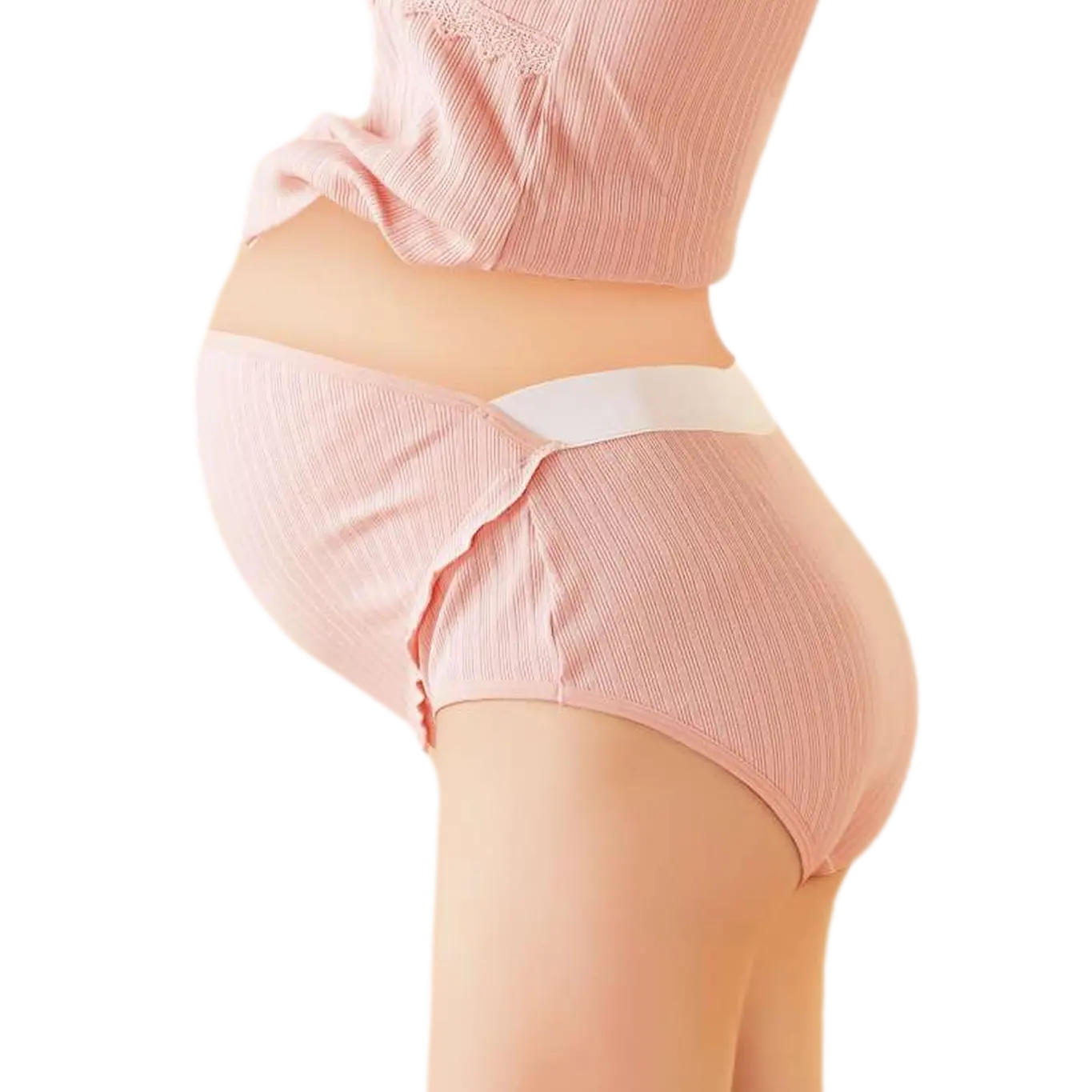 Individual Package Cotton Women Short Underwear High Waist Comfortable Underpants Pregnant Maternity Pants with Customization