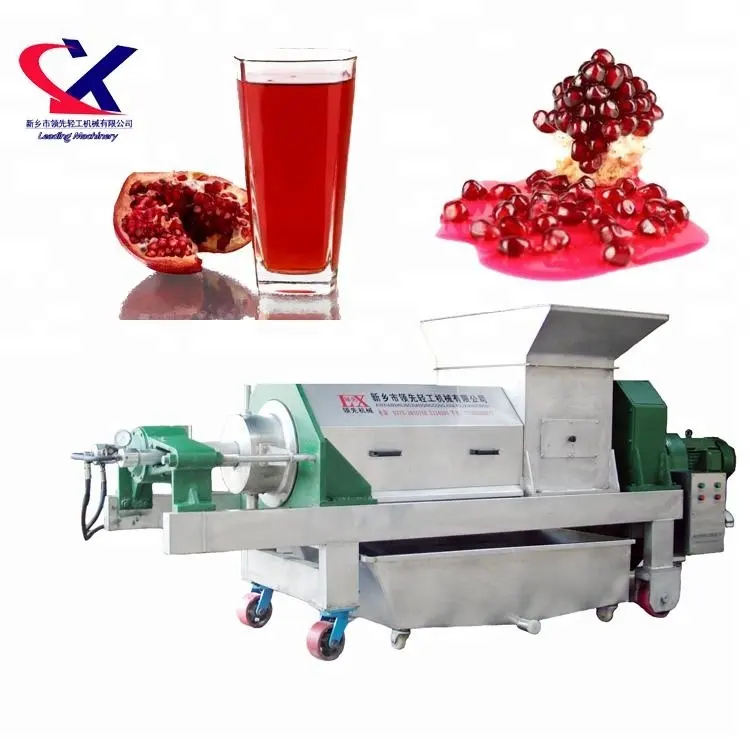 Máquina de imprensa de suco de frutas, 1.5t/hadvaned, romã, espremedor de suco,