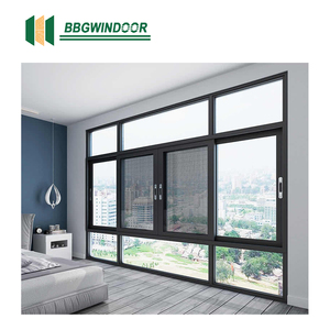 Lukliving kasırga darbe tasarımı sürgülü pencereler büyük görünüm cam sürgülü pencereler sürgülü pencereler sürgülü pencereler - Product Image 4