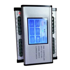Dmx512 Signal Decoder Rail Type Lcd <strong>Display</strong> 8 Channel <strong>Dmx</strong> Dimmer Pack Cct Rgb Rgbw Addressable <strong>Led</strong> Strip Light <strong>Controller</strong> - Product Image 4