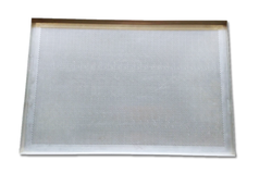 0.8mm silvery Perforated aluminum tray
