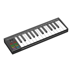 KONIX новый музыкальный инструмент светодиодный экран 25 клавиш MIDI клавиатура электронное пианино 25 электронный контроллер клавиатуры - Product Image 4