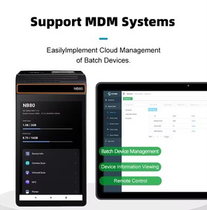 NB80 8 дюймов мобильный Android оплата Pos 1D и 2D коды чтения портативных мобильных компьютеров все в одном - Product Image 2