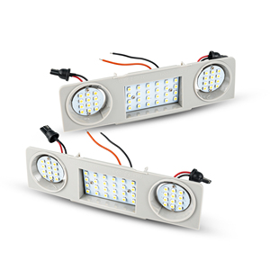Hiçbir hata RGB renk LED ön çatı/Doom/VW GOLF4 için okuma ışığı/5/Jetta/Passat 3C B6/B7 Canbus tasarım - Product Image 3