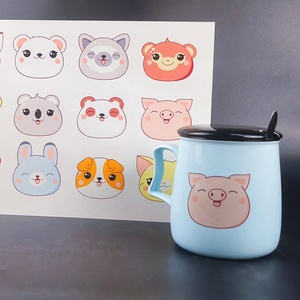 ฟิล์มติดสติ๊กเกอร์สีฟ้าหลังลอกออกได้