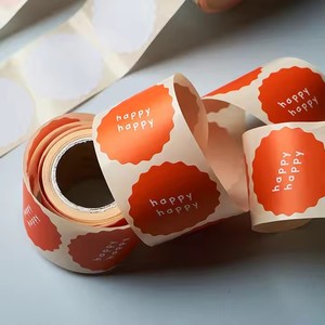 Sticker <strong>Custom</strong> <strong>Label</strong> QR Code <strong>Custom</strong> Production Trademark Design Advertising Printing Printing Self-adhesive Customization
