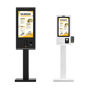 21,5 27 32 pulgadas táctil interactiva supermercado autoservicio quiosco ventanas soporte de software Pantalla de pie - Product Image 1