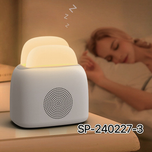 SP-240227-3 Home Reading Light Smart Speaker Lighting BT Speaker Multi <strong>Functional</strong> Sleep Monitor with White Noise Sound <strong>System</strong>