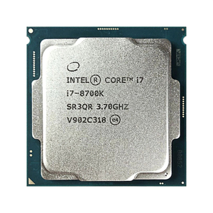 Per processore CPU Intel Core i7-8700K i7 8700K 3.7 GHz a sei Core a dodici Thread 12M 95W LGA 1151 - Product Image 1