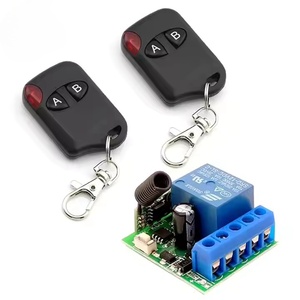 Relè DC12V 1CH Wireless telecomando interruttore ricevitore modulo RF 433Mhz codice di apprendimento automatico Gate applicazione Garage ABS - Product Image 2