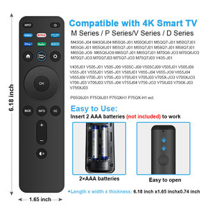 Universeller Fernbedienung ersatz für VIZIO XRT260 Smart cast 4K Smart TV P-Serie V-Serie D-Serie M-Serie mit Tasten für Netflix - Product Image 2