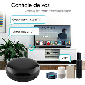 WiFi IR Control Hub Smart Home Blaster Infrarot-Funk fernbedienung über Smart Life/Tuya APP Arbeiten Sie mit Alexa