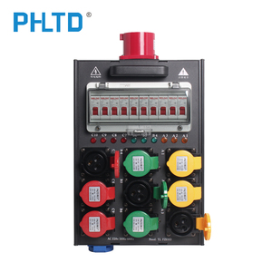 Distribuidor de energía Phltd para equipos de escenario Distribución de Energía de salida de 9 canales para DJ Disco Stage Light Club Equipo de sonido