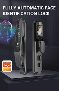 Tuya Zigbee Smart in alluminio citofono serratura scorrevole impermeabile 3d Smart serrature per porte in legno fabbrica di legno - Product Image 2