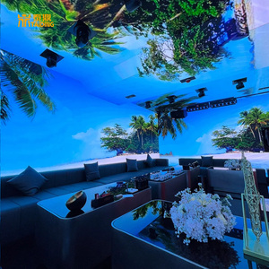 Tùy chỉnh thời trang hiện đại Câu lạc bộ Đêm Thiết kế nội thất hộp đêm gian hàng KTV phòng hộp đêm <span class=keywords><strong>hookah</strong></span> Bar LED hiển thị - Product Image 5