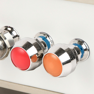 12 mm mehrfarbig mini augenblicklich beleuchteter druckknopf LED 2 4 pin 1 NO wasserdicht IP67 mentaler druckknopf schalter mit licht - Product Image 2