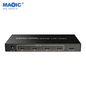 Nuevo 1080P 60Hz 4 en 1 Out Quad Multi-Viewer Interruptor de velocidad con IR HD Signal Video Switcher HDMI Splitter - Product Image 4