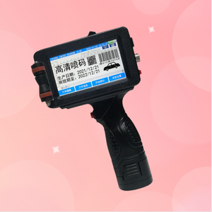Kleiner tragbarer Hand-Tinten strahl drucker für Flaschenpapier-Papiertüten-Paket codierung Verfalls datum Druckmaschine - Product Image 1