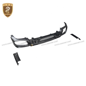 Araba parçaları ön dudak Splitter arka difüzör Spoiler Lar-Te stil karbon Fiber BMW için gövde kiti <span class=keywords><strong>X5</strong></span> G05 Bodykit
