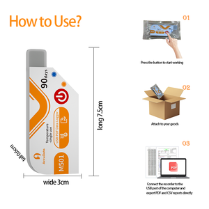 High Accuracy Bluetooth <strong>Temperature</strong> <strong>Data</strong> <strong>Logger</strong> for Vaccine Fresh <strong>Temperature</strong> Monitor Humidity Monitor <strong>Recorder</strong> Record - Product Image 2
