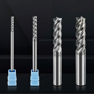 JX 4 flüt Tungsten karbür Cnc yüz freze kesiciler parmak freze çakısı uzun sap freze aracı - Product Image 4