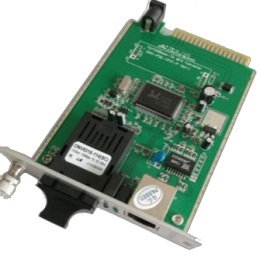 2ポート10/100Mファイバーメディアコンバーターボード1*10/100Base-TXポートと1 * 155MアップリンクSCファイバーポートがあります - Product Image 3