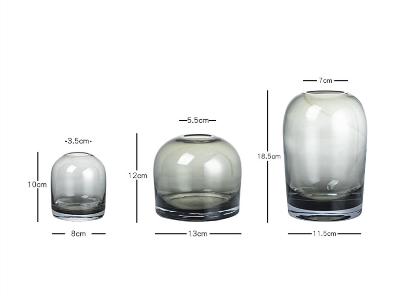 Factory Produced Wholesale Cylinder Glass Vase