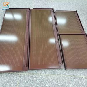 <strong>Top</strong> Quality Bipv Solar Panel Glass <strong>Facade</strong> for Building Glass Solar Panel 90watt Bipv Transparent Customizable Bipv Solar Roof Ti - Product Image 1