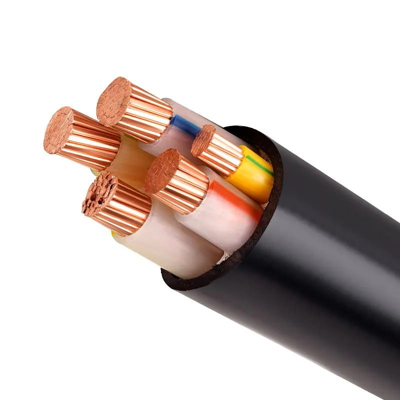 Câble d'alimentation blindé en cuivre pur, à bas prix, de haute qualité, 4x10, 4x16, 4x25, 4x35, 6mm, 10mm, 16mm, 25mm, 35mm, 50mm, en cuivre, PVC, à la mode câble