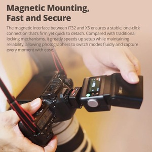 Godox IT32 & X5 IFlash 카메라 플래시 TTL 모드 소니 캐논 니콘 후지 용 마그네틱 트리거 필터가있는 무선 트리거 스피드 라이트 - Product Image 5