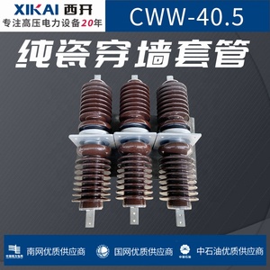 XIYA CWW系列穿墙衬套瓷墙母线支撑绝缘子销绝缘子衬套