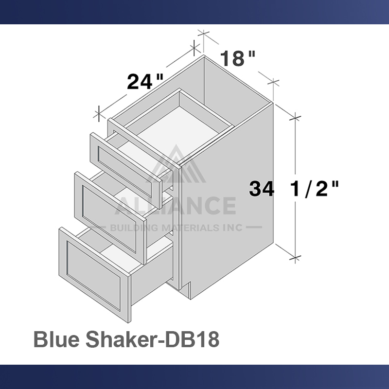H Shaker bleu-DB18