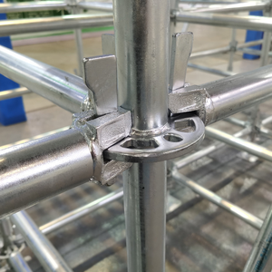 Diseño moderno Base Collar Acero estándar Ringlock Ledger Escalera horizontal Andamio ligero para accesorios de sistema de construcción - Product Image 3