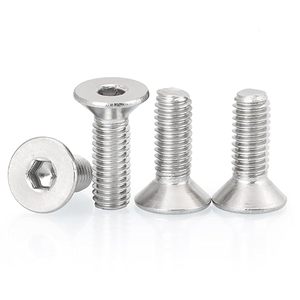 M2 M2.5 M3 M5 M6 M8 M10 M12フラットソケットヘッド六角ねじオフィスチェア用 - Product Image 1