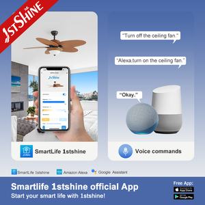 1stshine ışıklı tavan fanı geleneksel fantezi verimli LED aydınlatma klasik tasarım tavan fanı ile uzaktan - Product Image 6