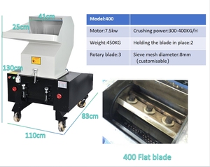 Plastik kırma/parçalama/geri dönüşüm/rejenerasyon/granülasyon/hepsi bir arada makine işleme çok fonksiyonlu otomatik ekipman - Product Image 6