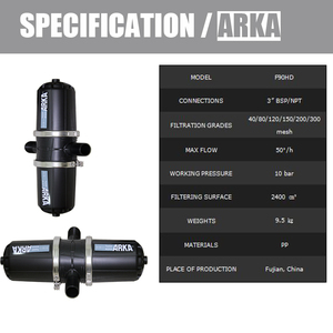 ARKA 3&quot; <strong>Irrigation</strong> Disc Filter H Type <strong>Manual</strong> Water Filter <strong>System</strong> for Farm <strong>Irrigation</strong>. - Product Image 5