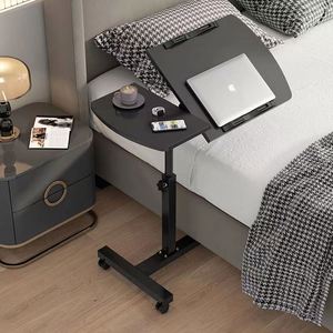 Mesa plegable de diseño Simple Industrial moderna para ordenador portátil, escritorio plegable multifuncional portátil para uso doméstico para dormitorio - Product Image 3