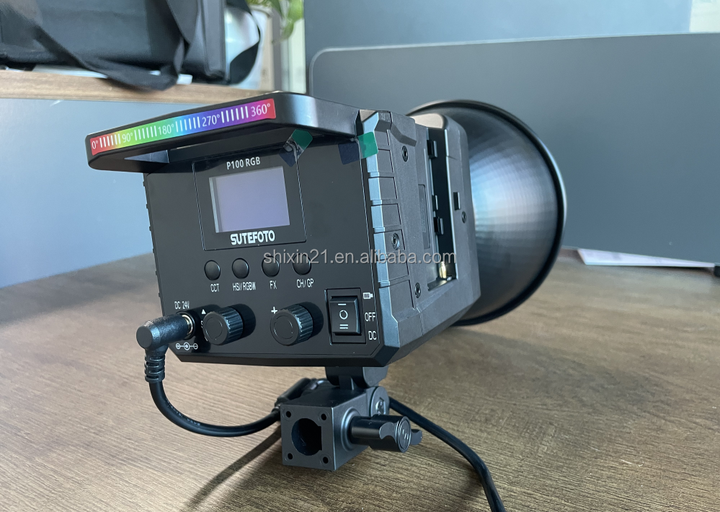 Sutefoto P160 RGB Led 2800K-10000K Video Light 100w with APP Full Color Continuous Lighting l for Photography Studio