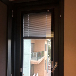 Pavida ventanas de marco de aluminio con persianas integradas en las ventanas de vidrio con persiana incorporada persiana con persiana integrada en el fabricante - Product Image 2