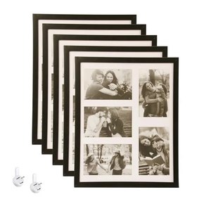 Multi Photo <strong>Frames</strong> Holds 5 <strong>4</strong> 3 2 Photos Vertical Horizontal Display Durable Plastic <strong>8x10</strong> Picture <strong>Frame</strong> Multi Photo Picture <strong>Frame</strong> - Product Image 3