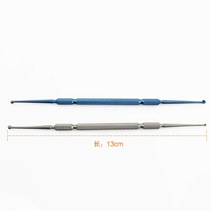 <strong>Curette</strong> Large Chalazion <strong>Curette</strong> 2mm Diameter Stainless Steel Ophthalmic Surgical Instruments