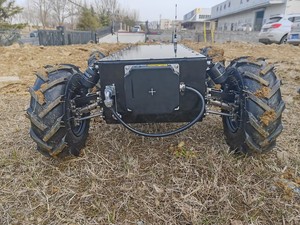 4 колеса приводной двигатель 4WD умный автомобиль Pwt1000 мобильный робот Платформа 4WD электрическая шина протокол робот Платформа - Product Image 4