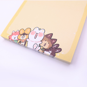 个性化定制备忘录记事本定制形状打印Kawai可爱记事本便签定制记事本 - Product Image 5
