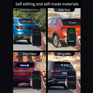 Tablero de visualización LED programable RGB para exteriores, señal de bienvenida para publicidad de vídeo, pantalla de mensaje de desplazamiento para uso en interiores y exteriores - Product Image 6