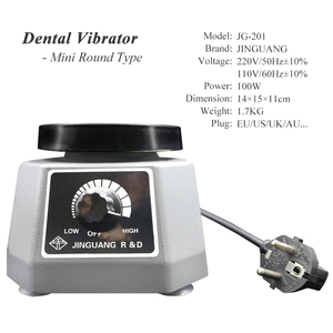 牙科实验室4英寸圆形振动器振荡器可变强度石膏振动器 - Product Image 3