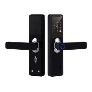 Intelligent Fingerprint Smart Door <strong>Lock</strong> <strong>Blue</strong> Tooth Password Keyless Apartment Security Door Lever <strong>Lock</strong> With Mechanical <strong>Key</strong> - Product Image 1